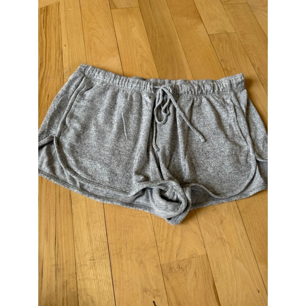 Aerie Gray Pajama Shorts
